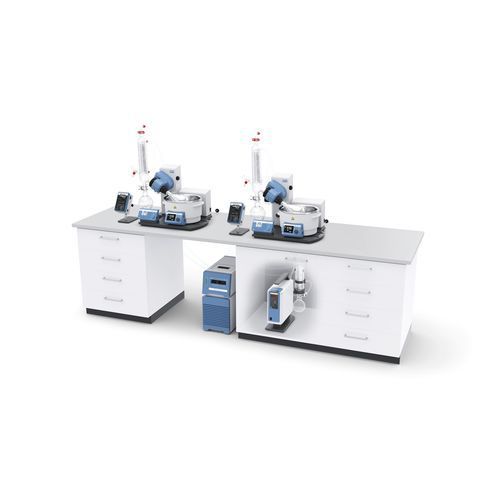 Evaporador de laboratorio - RV 10 pro V Complete - IKA - rotativo / de vacío / de solvente