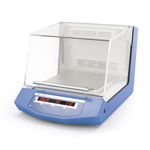 Incubadora de laboratorio compacta - KS 3000 control series - IKA - con 1 puerta / con agitación