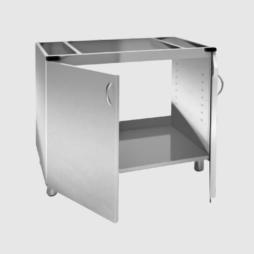 Armario de laboratorio - 999CABHS1 series - Steelco - con cajón / con puerta / gris