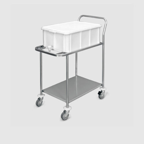 Carro para contenedores de esterilización - 999M0BSC0005 - Steelco - para material de laboratorio / para transporte / estructura abierta