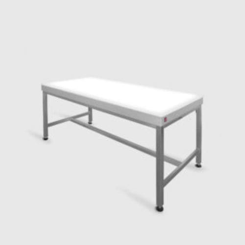 Mesa de inspección de ropa - 9992408 - Steelco - rectangular / de acero inoxidable
