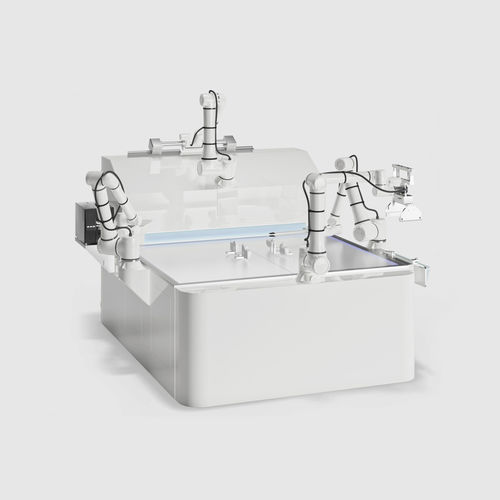 Sistema de embalaje automático - R-APPIT - Steelco - robotizado / de pie / para la industria médica