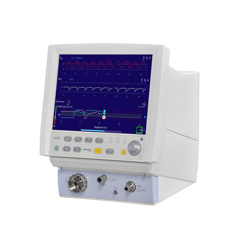 Ventilador para cuidados intensivos - Leoni plus - Löwenstein Medical - electrónico / HFO / neonatal