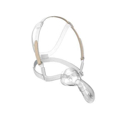 Máscara de ventilación nasal - JULIA - Löwenstein Medical - para el tratamiento de la apnea del sueño / de plástico / transparente
