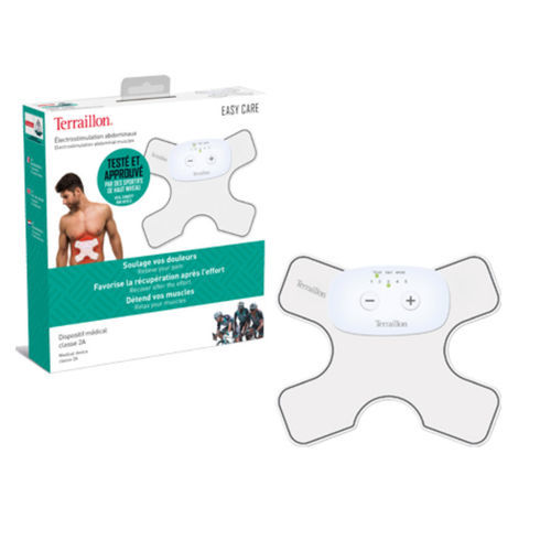 Almohadilla de contacto - Easy Care Abdominal - Terraillon - vestíble / TENS / EMS