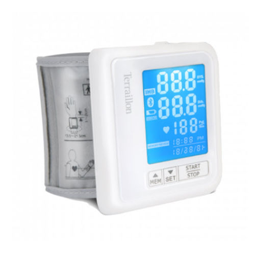 Tensiómetro electrónico automática - Tensio - Terraillon - de muñeca / Bluetooth / inteligente