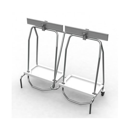 Carro médico - HERMÉ-TRI®  - VILLARD MÉDICAL - para transporte / para desechos / 2 bolsas