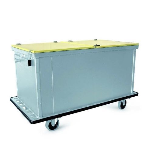 Contenedor de desechos - 416.55 - VILLARD MÉDICAL - de aluminio