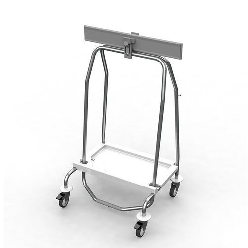 Carro médico - HERMÉ-TRI® - VILLARD MÉDICAL - de hospital / para transporte / con compartimento para la basura