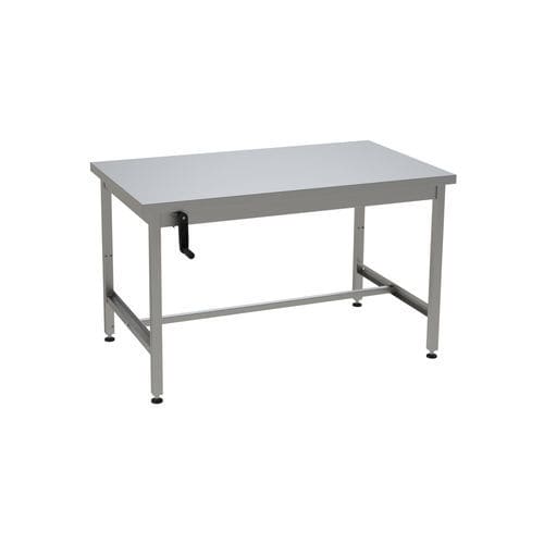 Mesa de trabajo - 330.42 - VILLARD MÉDICAL - rectangular / de altura regulable / con ruedas