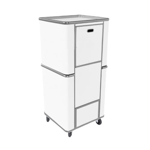 Armario multifunción - 418.50 - VILLARD MÉDICAL - para ropa sucia / de hospital / con puerta corredera