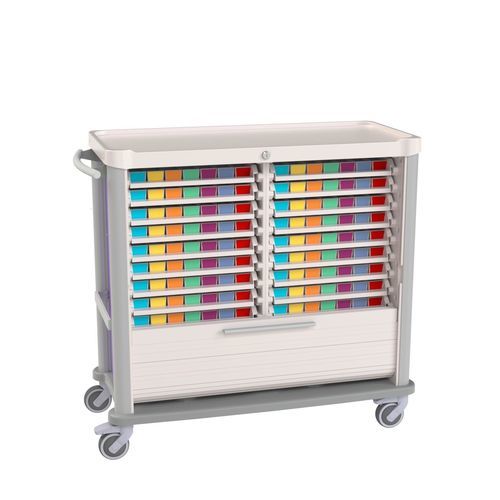 Carro médico - Eolis® COMPACT - VILLARD MÉDICAL - de hospital / para consumibles / para transporte