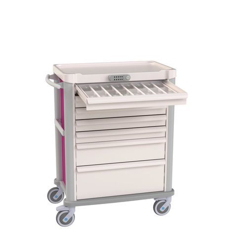 Carro médico - Eolis® - VILLARD MÉDICAL - de hospital / de medicamentos / de dispensación de medicamentos