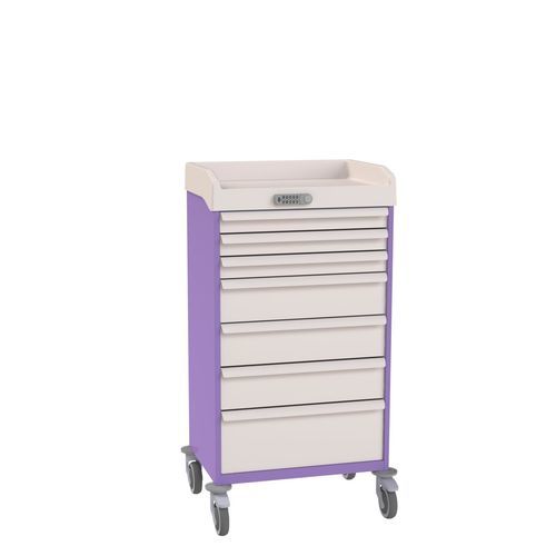 Carro médico - EolisÂ® - VILLARD MÉDICAL - de hospital / para consumibles / de plástico