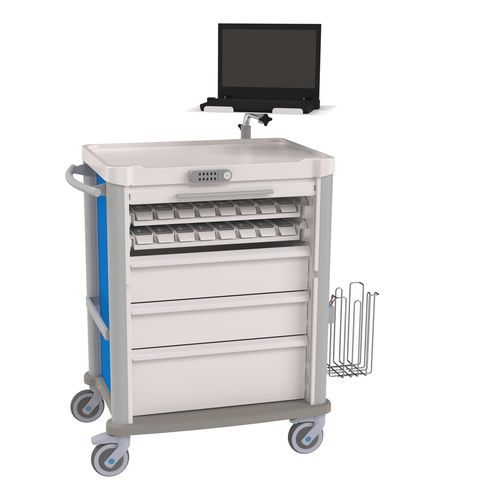Carro de hospital - Eolis® - VILLARD MÉDICAL - médico / de medicamentos / para transporte