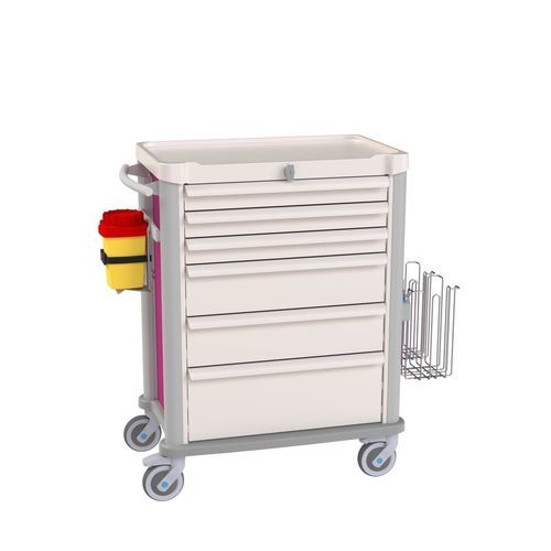 Carro médico - Eolis® - VILLARD MÉDICAL - de hospital / de uso general / de acero inoxidable