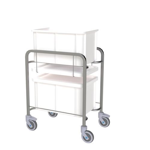 Carro quirúrgico - 800.24 - VILLARD MÉDICAL - para instrumental quirúrgico / para transporte / con compartimentos