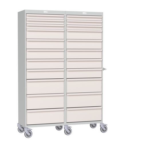Conjunto de muebles de uso general - Eolis® - VILLARD MÉDICAL - para instrumentos médicos / modular / con ruedas