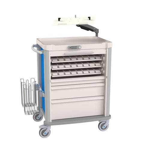 Carro médico - Eolis® - VILLARD MÉDICAL - de hospital / de medicamentos / para transporte