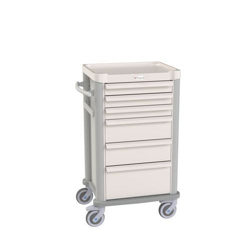 Carro médico - Eolis® COMPACT - VILLARD MÉDICAL - para transporte / multifunción / de almacenamiento