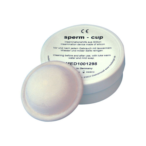 Recipiente para muestras de esperma - MED1001298 - Medesign - de un solo uso / con tapón