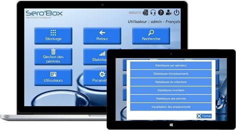 Software de banco de sangre - Sero’Box - AccsA'tech - de gestión / de trazabilidad