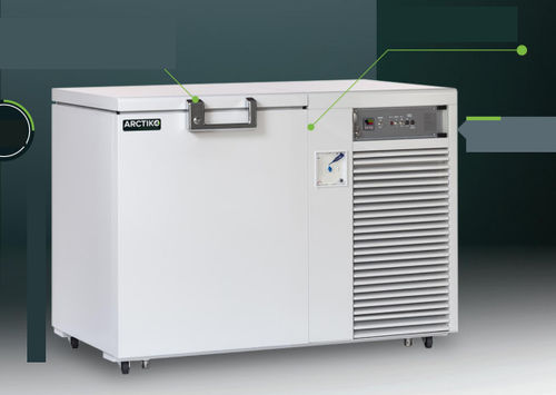 Congelador de laboratorio - CRYO 170 - AccsA'tech - de tipo armario / con 1 puerta / criogénico
