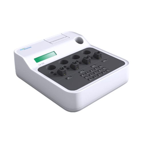 Analizador de coagulación semiautomático - CA-104 - Sysmex Europe - 4 canales / compacto