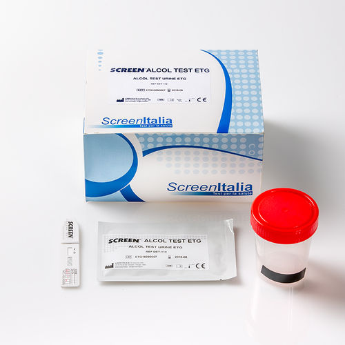 Prueba rápida de detección de droga - SC-0012-40 - SCREEN ITALIA - para alcohol / de orina / de inmunoanálisis