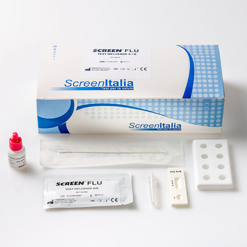 Prueba rápida de gripe - SC-0623-20 - SCREEN ITALIA - de influenza A / de influenza B / de células