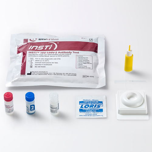 Prueba rápida para control de calidad - 90-1015 - SCREEN ITALIA - para virus / de VIH / de suero
