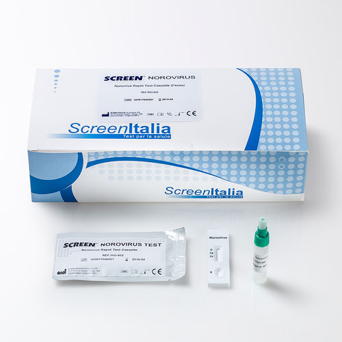 Prueba rápida para control de calidad - SC-0678-25 - SCREEN ITALIA - de virus Norwalk / de heces / inmunocromatográfica