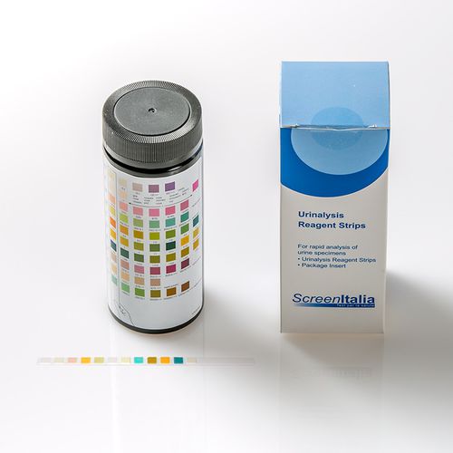Tira de prueba para análisis de orina - SC-0906-100 - SCREEN ITALIA - de proteínas / de glucosa / de bilirrubina