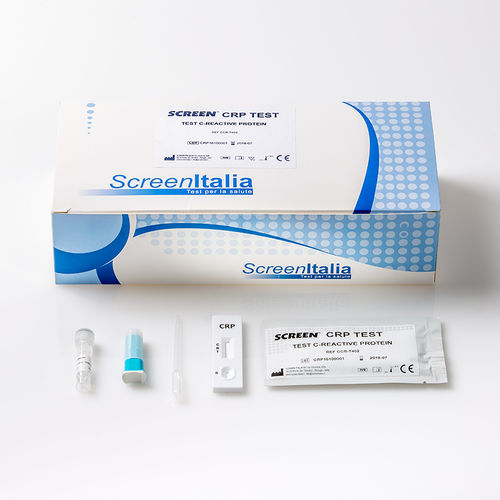 Prueba rápida de infarto de miocardio - SC-0975-25 - SCREEN ITALIA - de CRP / de suero / por plasma