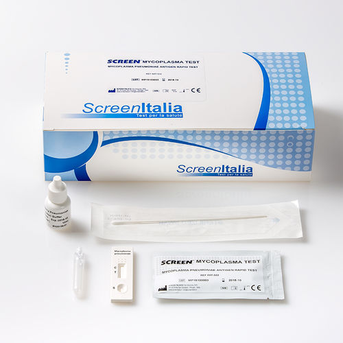 Prueba rápida de neumonía - SC-0654-25 - SCREEN ITALIA - Mycoplasma / de garganta / inmunocromatográfica