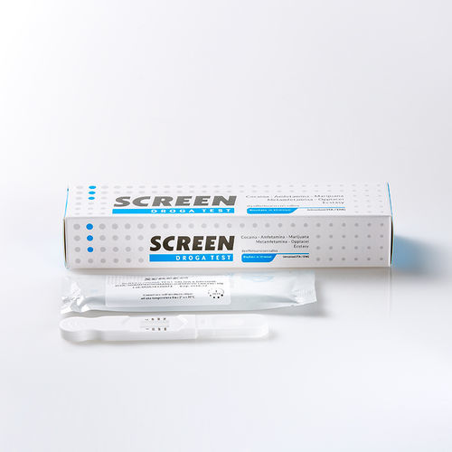 Prueba rápida de detección de droga - 911151645 - SCREEN ITALIA - de metanfetamina / de cocaína / de marihuana