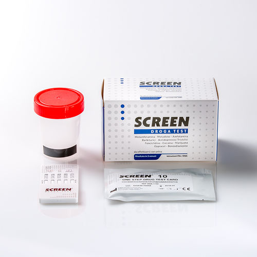 Prueba rápida de detección de droga - 927972327 - SCREEN ITALIA - de benzodiazepinas / de metanfetamina / de cocaína