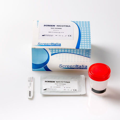 Prueba rápida de toxicología - SC-1019-40 - SCREEN ITALIA - de cotinina / de orina / de saliva