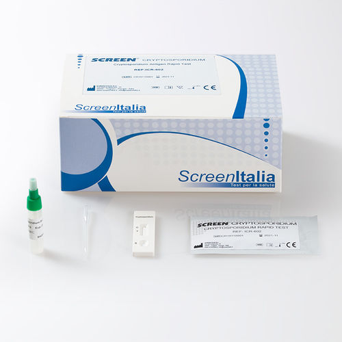 Prueba rápida de diarrea - SC-0524-10 - SCREEN ITALIA - de Cryptosporidium / de heces / inmunocromatográfica