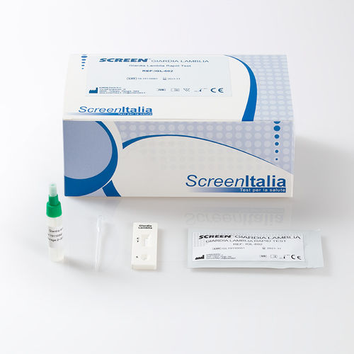 Prueba rápida de giardiasis - SC-0555-20 - SCREEN ITALIA - de Giardia lamblia / de heces / inmunocromatográfica
