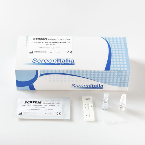 Prueba rápida de hepatitis A SC056225 Screen Italia de IgM / VHA / de suero Prueba rápida de hepatitis A SC056225 Screen Italia de IgM / VHA / de suero