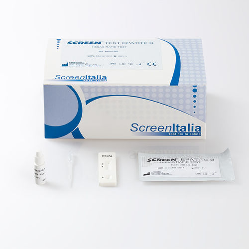 Prueba rápida de hepatitis B - IHBSG-402  - SCREEN ITALIA - VHB / de suero / por plasma