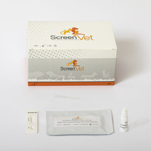 Prueba rápida de ehrlichiosis - SCV-1040-10 - SCREEN ITALIA - de Ehrlichia / de suero / por plasma