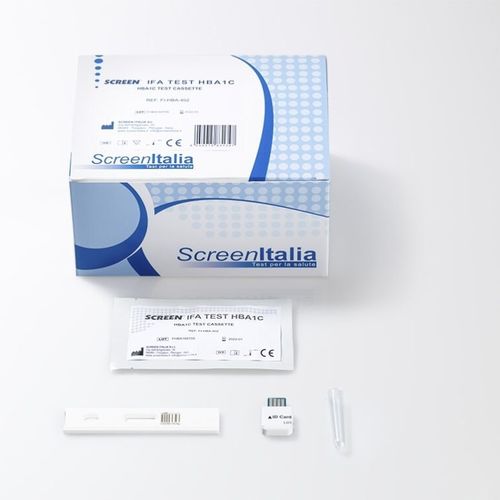 Prueba rápida de diabetes - SC-1347-20 - SCREEN ITALIA - HbA1c / de sangre total / de inmunoanálisis por fluorescencia