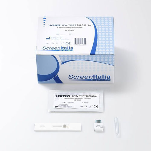 Prueba rápida de infarto de miocardio - SC-1590-20 - SCREEN ITALIA - cTnI / de sangre / por inmunofluorescencia