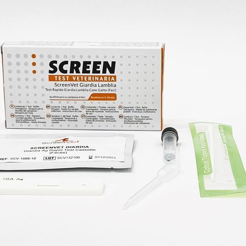 Prueba rápida para enfermermedades infecciosas - 984705778 - SCREEN ITALIA - veterinaria / para antígenos / de Giardia lamblia