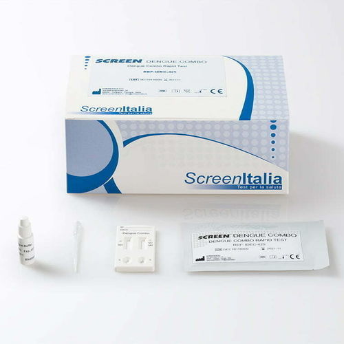Prueba rápida para enfermermedades infecciosas - SC-0531-25 - SCREEN ITALIA - del dengue / de IgG / de IgM