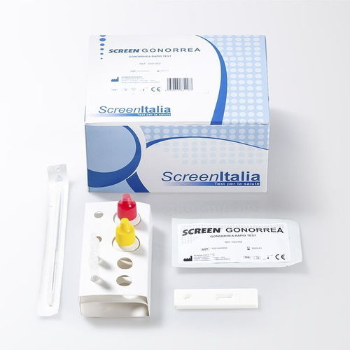 Prueba rápida de gonorrea - SC-1187-25 - SCREEN ITALIA - para antígenos / Neisseria gonorrhea / fluido oral