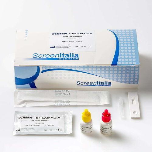 Prueba rápida de clamidia - ICH-502 - SCREEN ITALIA - para antígenos / de orina / inmunocromatográfica