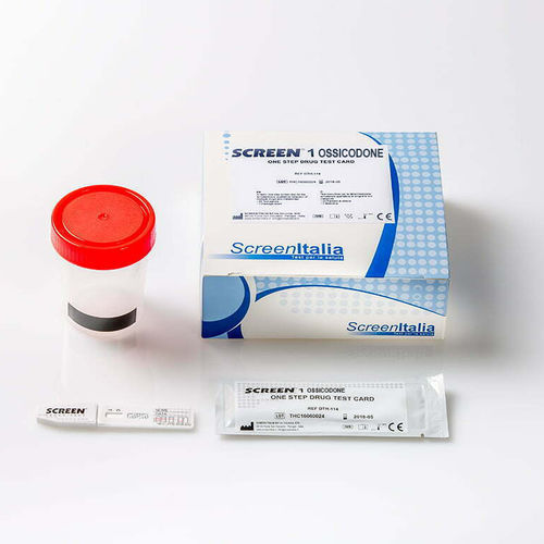 Prueba rápida de detección de droga - SC-1798-25 - SCREEN ITALIA - de oxicodona / de orina / inmunocromatográfica